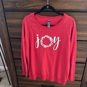 Red Joy Sweatshirt